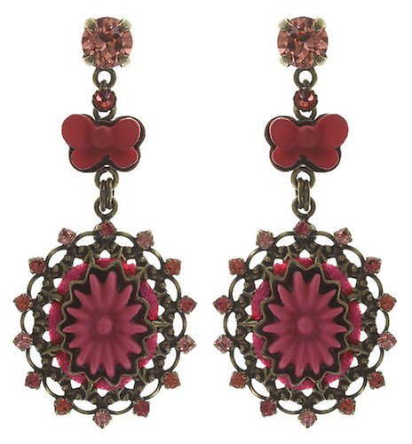 image for Earring Stud Dangling Macaron Pink  size S