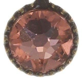 image pour Collier pendant Macaron Rose  