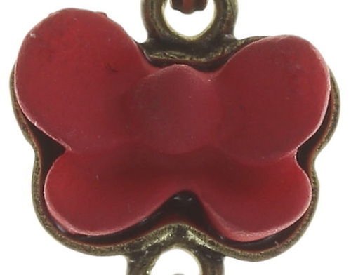 image pour Collier pendant Macaron Rose  