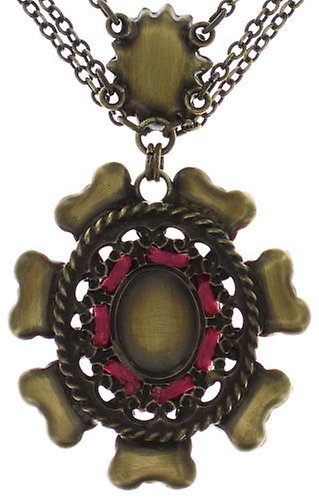 image for Necklace Macaron Pink  size L