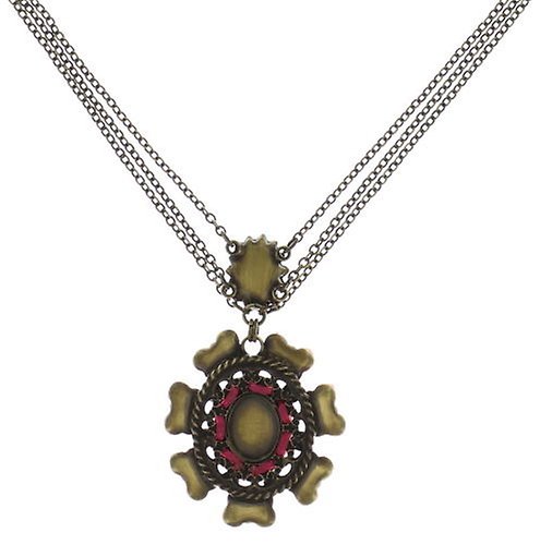 image pour Collier Macaron Rose  size L