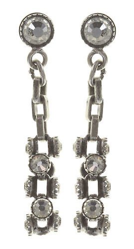 image for Earring Stud Dangling Neon Lights White  