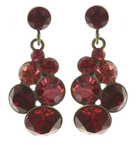 image for Earring Stud Dangling Petit Glamour Coralline  