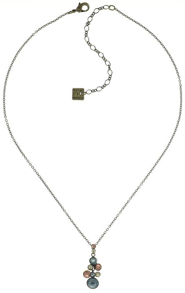 image pour Collier pendant Water Cascade Multi Pastel  