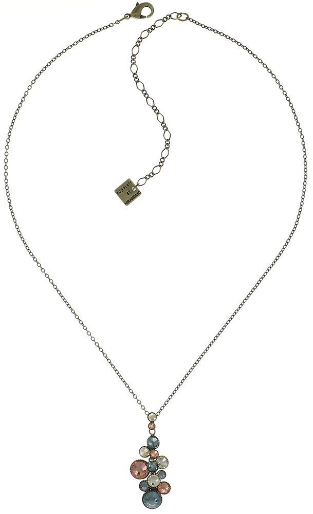 image pour Collier pendant Water Cascade Multi Pastel  