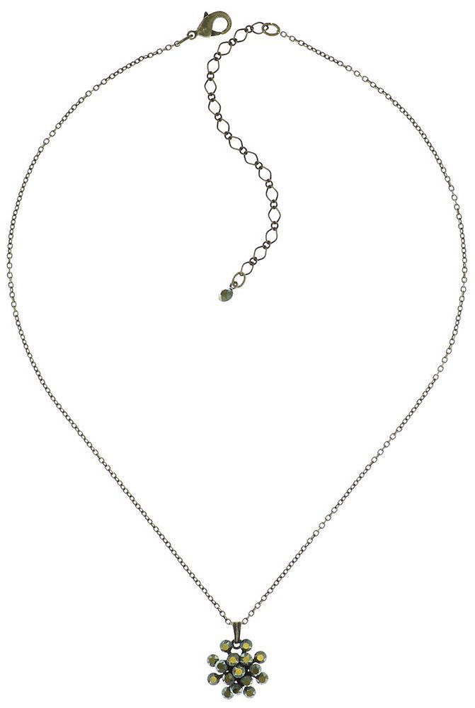 Bild für Halskette mit Anh&auml;nger Magic Fireball Grün crystal iridescent green mini