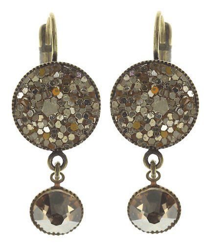 image pour Boucles d'oreilles Eurowire pendantes Studio 54 Beige  size XS