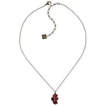 Bild für Halskette mit Anhänger Petit Glamour korallenfarbig  