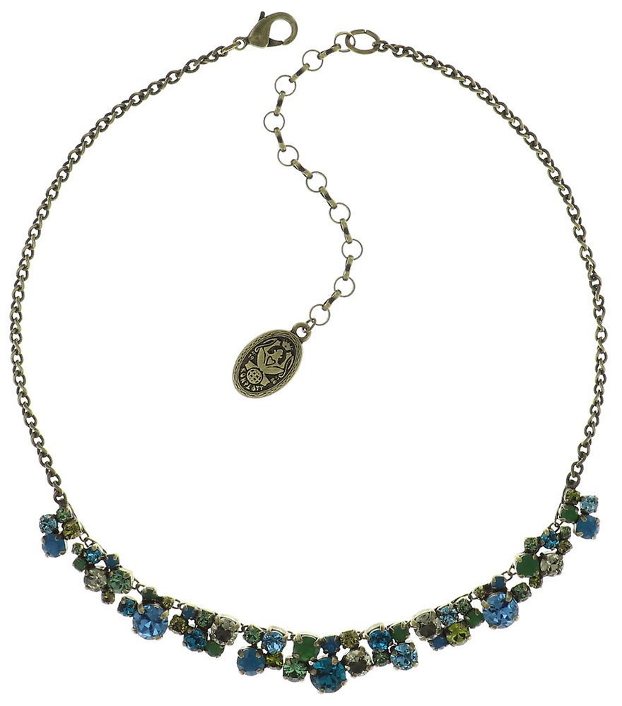 Bild für Halskette Ballroom Classic Glam Blau / Grün  