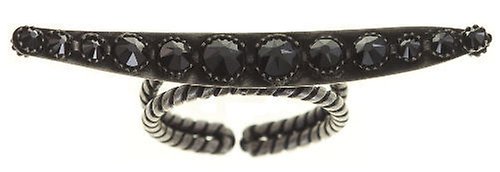 image pour Anneau Global Glam De Luxe Noir  size S