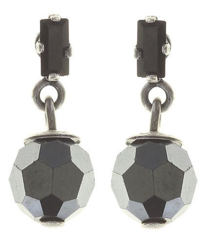 image for Earring Stud Dangling Spider Daisy - Daisy Spider Black  