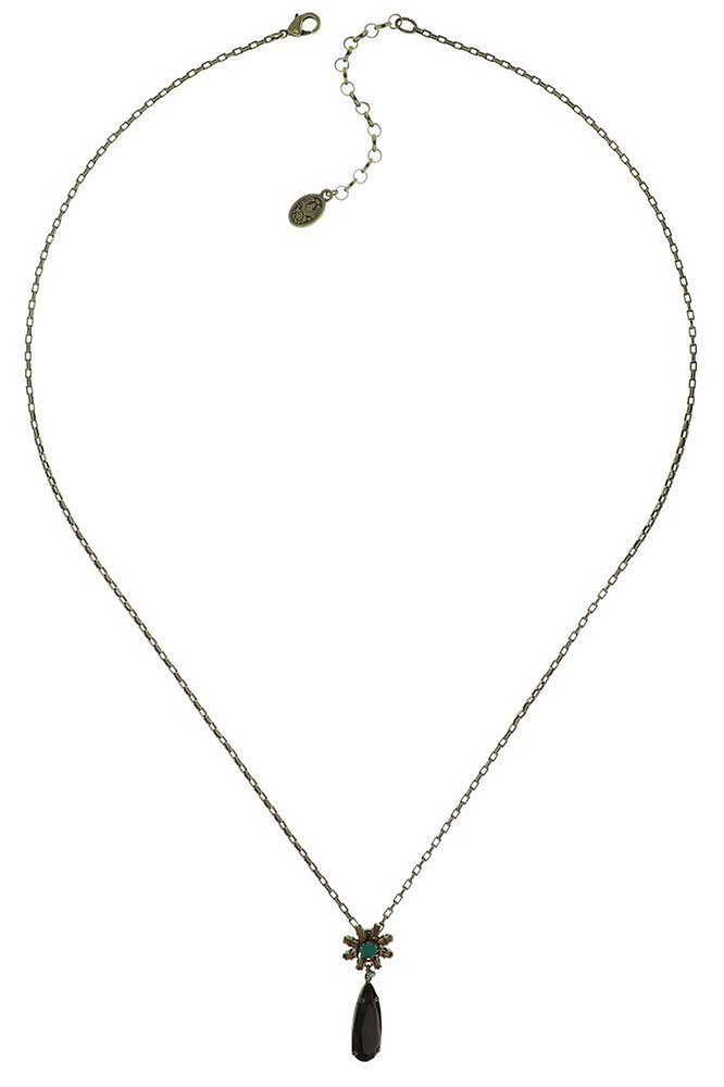 image pour Collier pendant (long) Spider Daisy - Daisy Spider Marron / Vert  