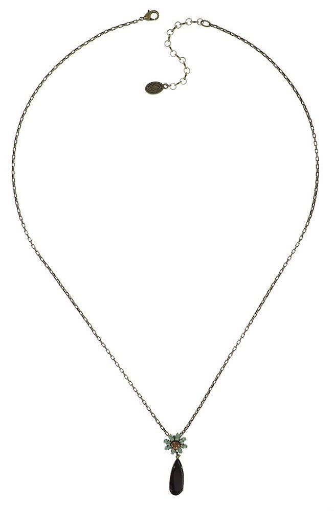 Kép Necklace pendant (long) Spider Daisy - Daisy Spider Brown / Green  