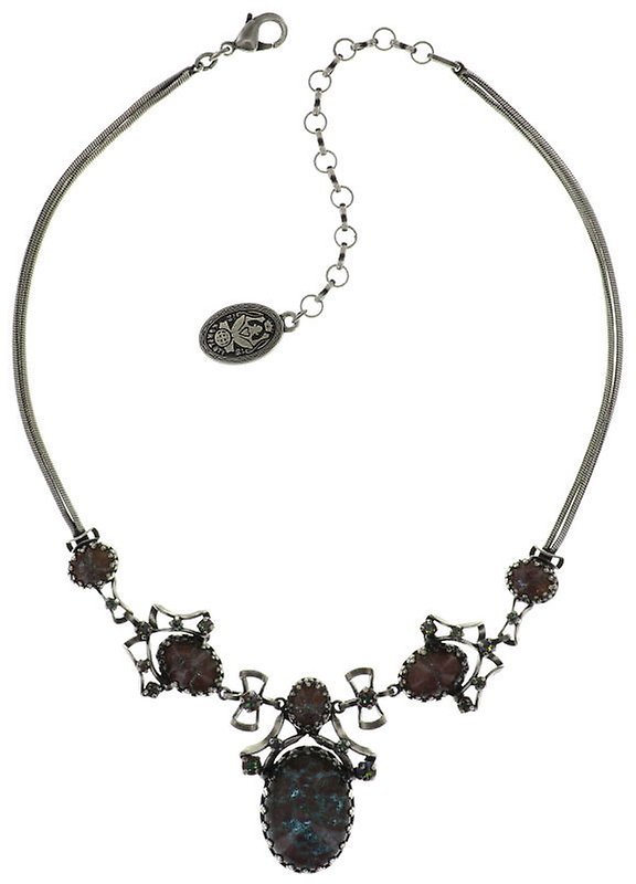 image for Necklace Dracula Bride Light Blue  size XL,M,S