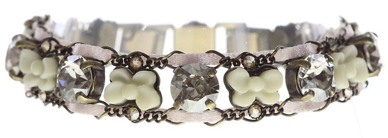 image for Bracelet Macaron Beige / White  