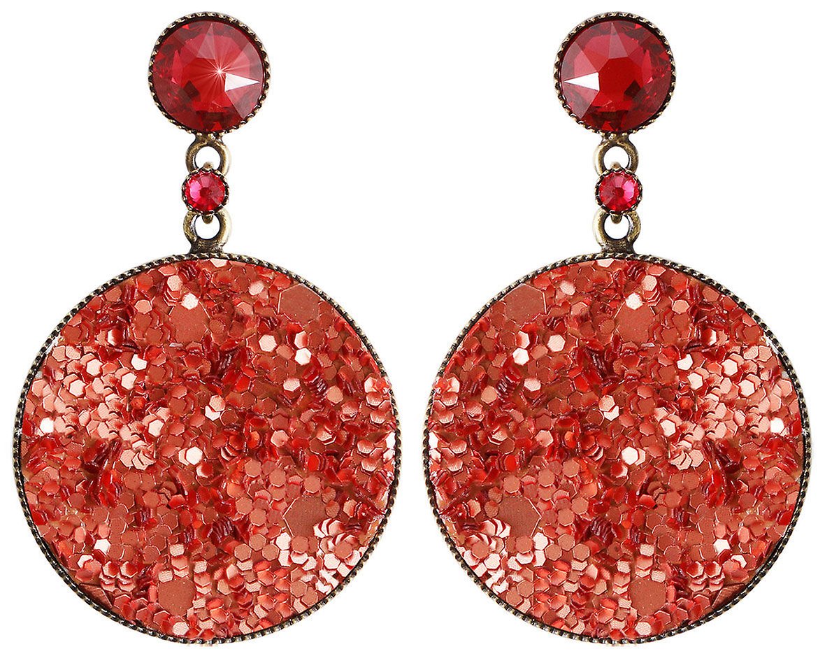 image for Earring stud dangling Studio 54 Pink  size M