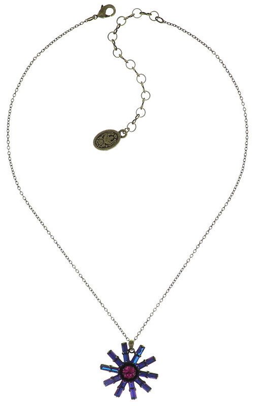 image pour Collier pendant Spider Daisy - Daisy Spider Rouge / Lila  