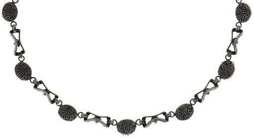 Bild für Choker Collier Dracula Bride Hellblau  Größe S