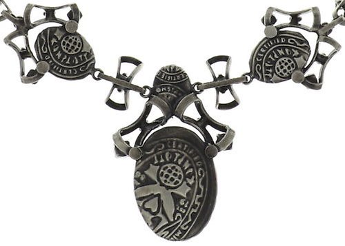 image for Necklace Dracula Bride Light Blue  size XL,M,S