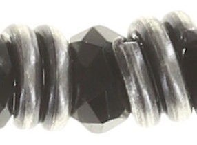 Bild für Armband elastisch Petit Glamour d´Afrique Schwarz  