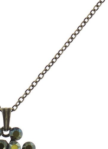 Bild für Halskette mit Anhänger Magic Fireball Grün crystal iridescent green mini