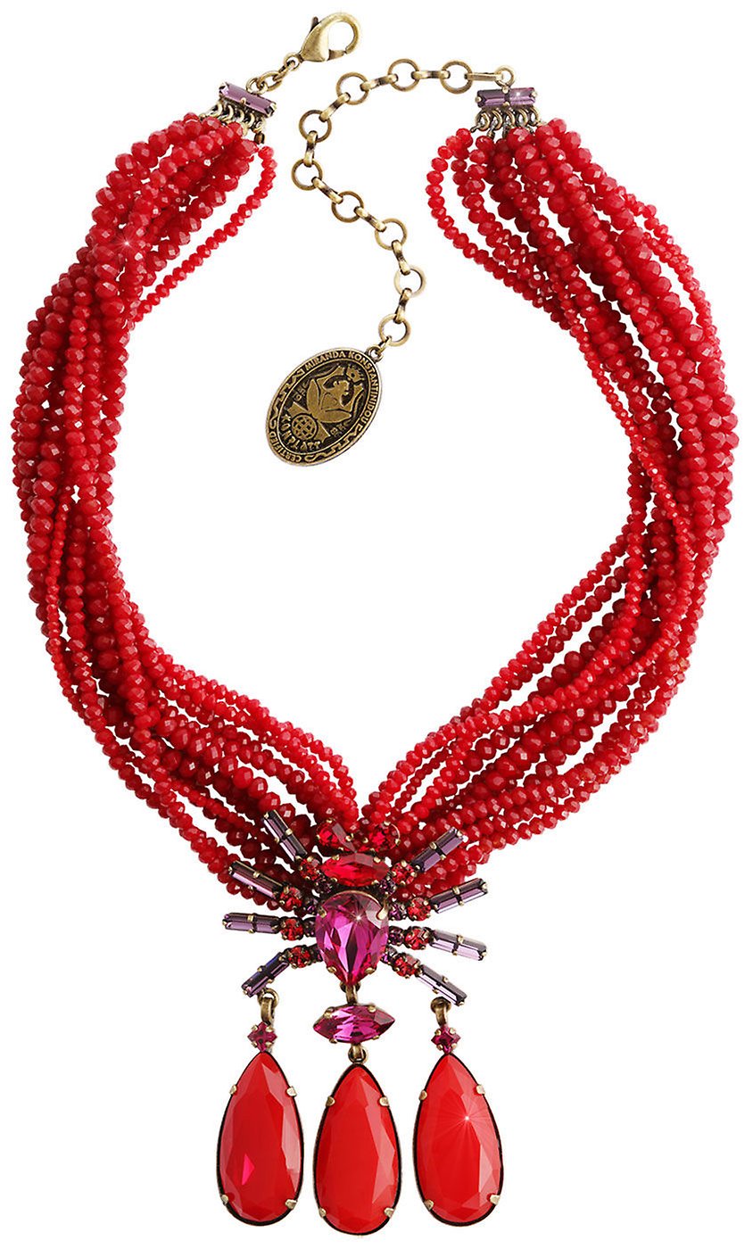 image pour Collier Spider Daisy - Daisy Spider Rouge / Lila  