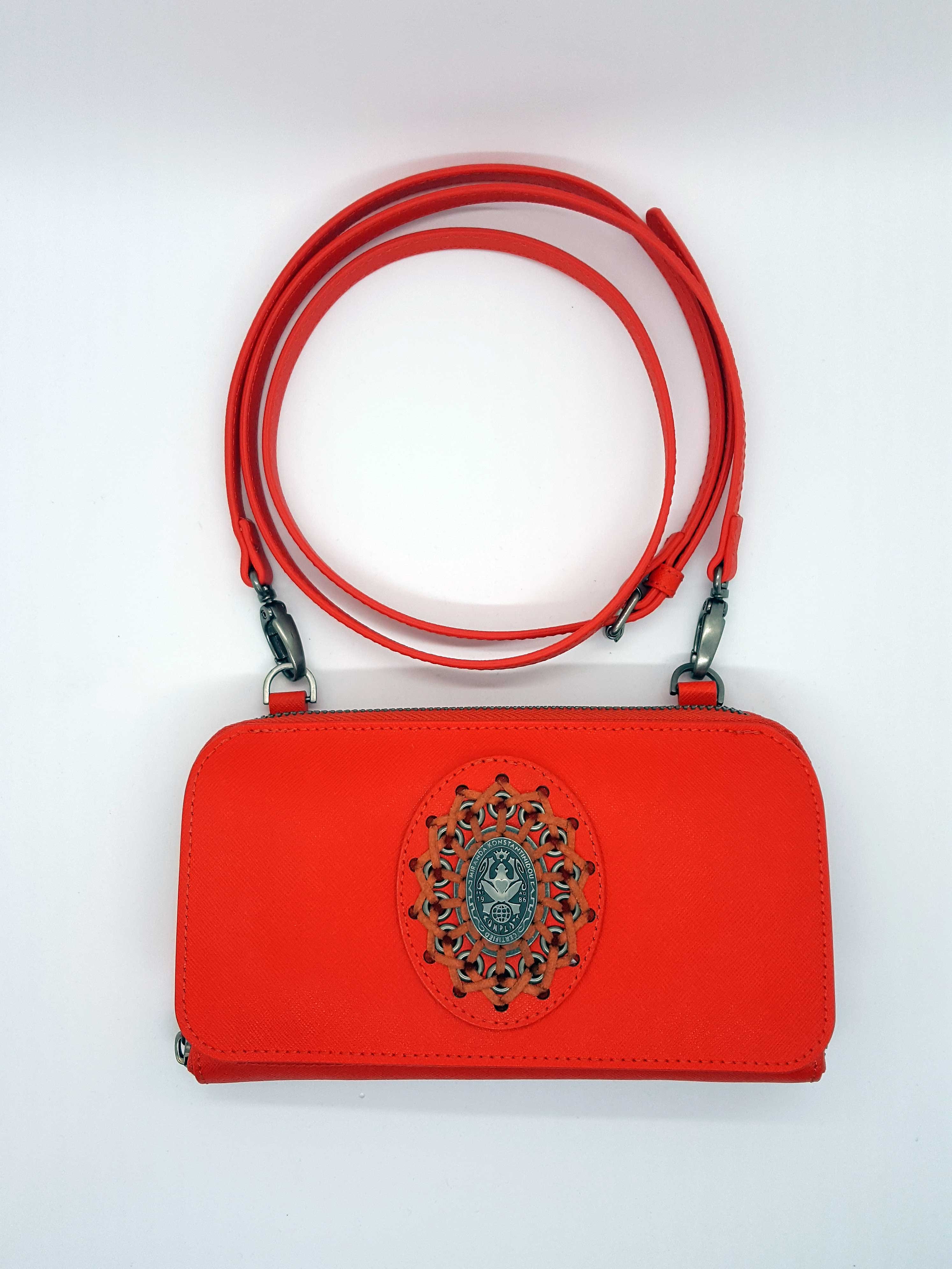 image for Wallet Bag Plain is Beautiful Orangecom Orangecom 