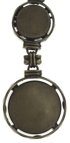 image pour Clou d'oreille pendant Medieval Pop Bleu / Vert  size XL,M,S