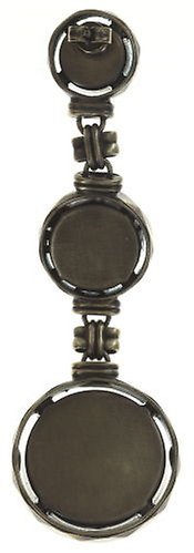 Bild für Ohrstecker baumelnd Medieval Pop Blau / Grün  size XL,M,S