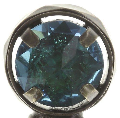 Kép Earring stud dangling Medieval Pop Blue / Green  size XL,M,S