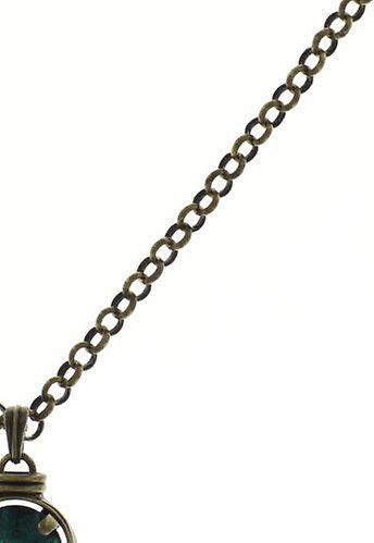 image pour Collier pendant (long) Medieval Pop Bleu / Vert  size M,S