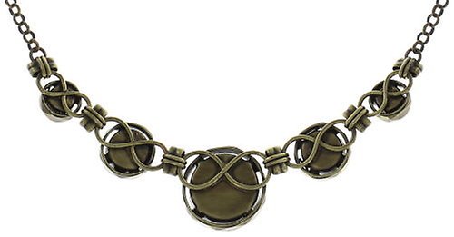 image for Necklace Medieval Pop Blue / Green  size L,S,XS