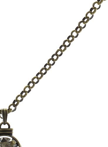 image for Necklace Pendant (Long) Medieval Pop White / Brown  size M,S