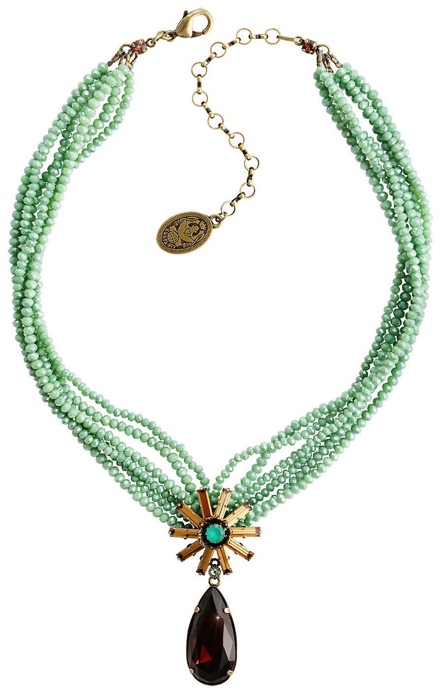 image for Necklace Spider Daisy - Daisy Spider Brown / Green  