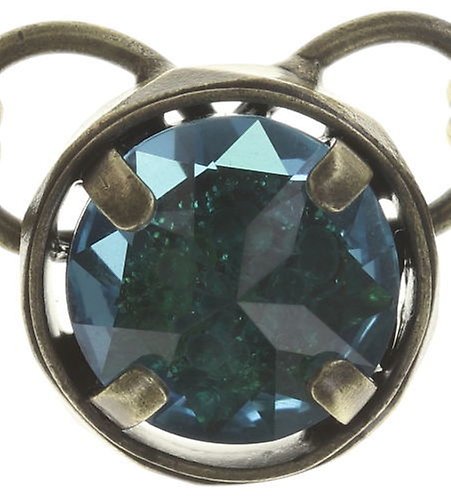 image pour Collier ras-de-cou long Medieval Pop Bleu / Vert  size S