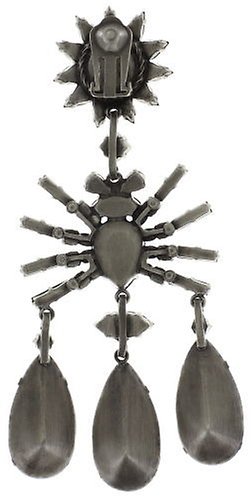 image pour Boucle d'oreille Clip pendante Spider Daisy - Daisy Spider Noir  