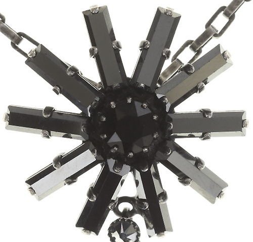 image for Necklace Pendant Spider Daisy - Daisy Spider Black  