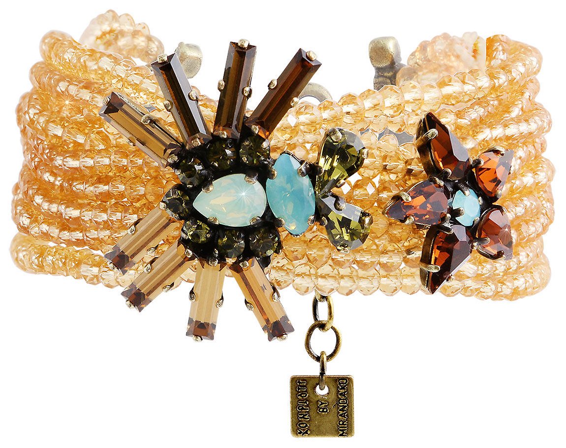 Bild für Armband Spider Daisy - Daisy Spider Braun / Grün  