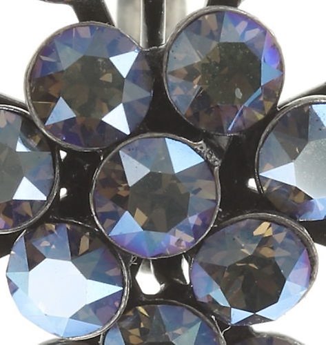 image pour Boucles d'oreilles Eurowire Magic Fireball Gris black diamond shimmer Classic Size (21mm Ø)