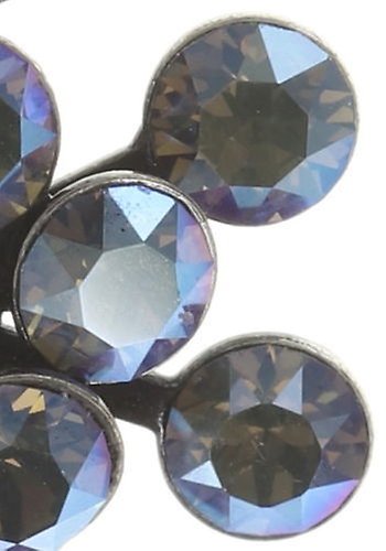 image pour Boucles d'oreilles Eurowire Magic Fireball Gris black diamond shimmer Classic Size (21mm Ø)