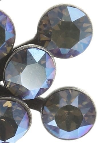 Bild für Ohrringe mit Brisur Magic Fireball Grau black diamond shimmer Classic Size (21mm Ø)