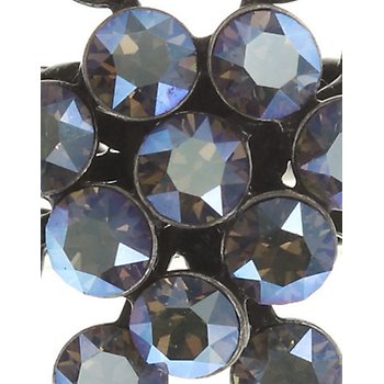 Bild für Ring Magic Fireball grau black diamond shimmer Classic Size (21mm Ø)