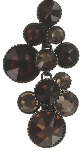 Bild für Halskette mit Anhänger Water Cascade Braun / Rot  