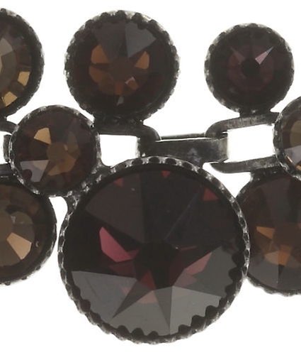 image for Necklace Water Cascade Brown / Red  