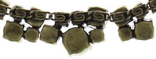 image for Necklace Ballroom Classic Glam Blue / Green  