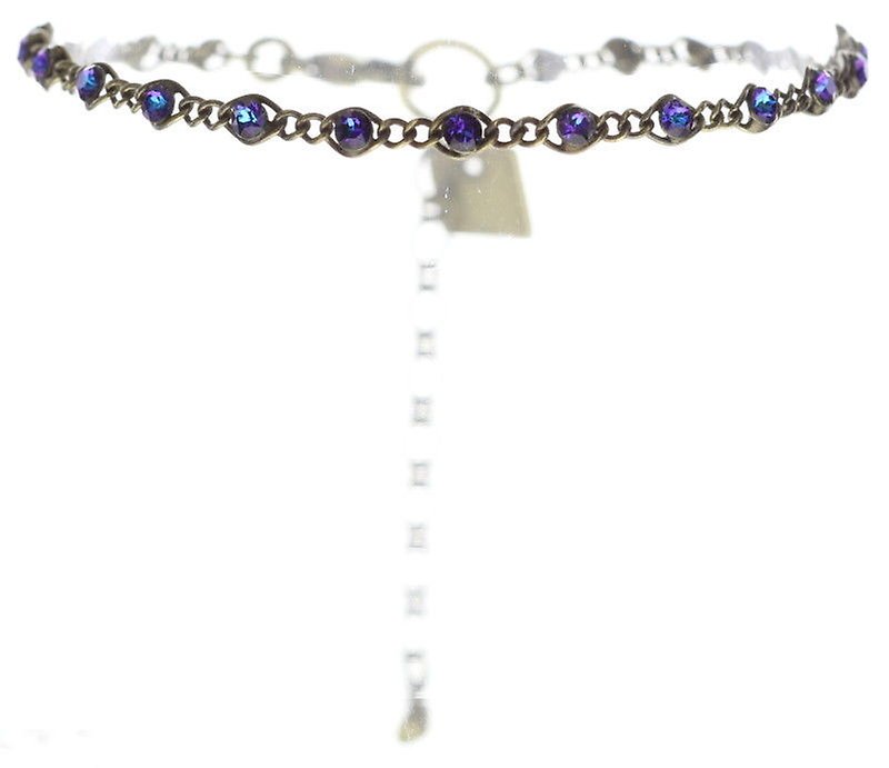 image pour Bracelet Magic Fireball Bleu / Lila crystal heliotrope mini