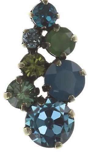 Bild für Halskette mit Anhänger Ballroom Classic Glam Blau / Grün  