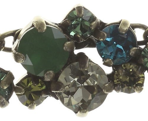 Bild für Halskette Ballroom Classic Glam Blau / Grün  