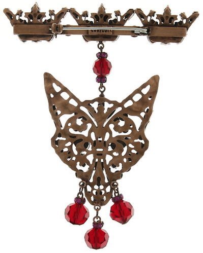 image for Brooch The Fox Red  size L