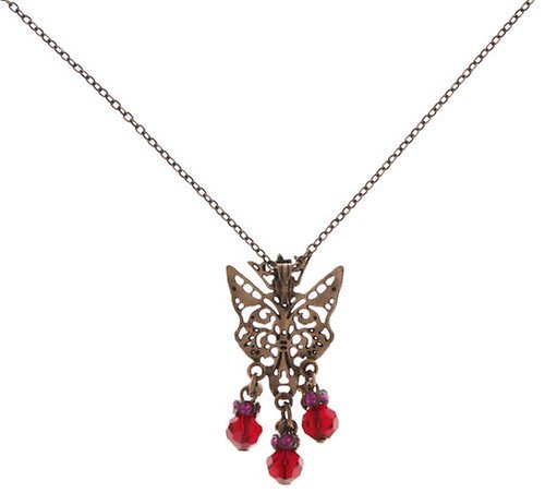 image for Necklace Pendant The Fox Red  size S